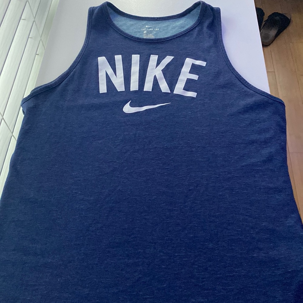 Blue Nike tank